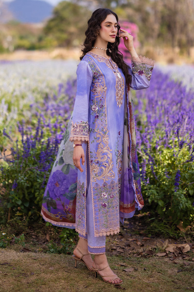 PURPLE EMPEROR | Mushq | Hemline The Secret Garden Luxury Lawn 2024