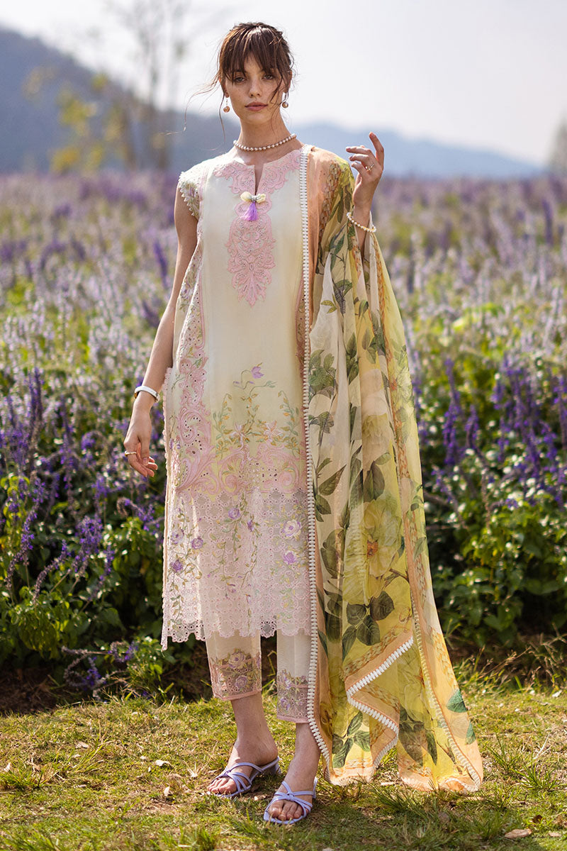 SERENITY | Mushq | Hemline The Secret Garden Luxury Lawn 2024