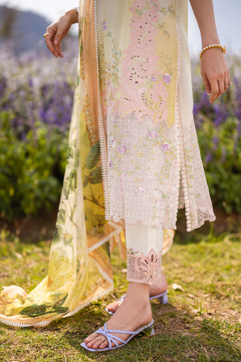 SERENITY | Mushq | Hemline The Secret Garden Luxury Lawn 2024