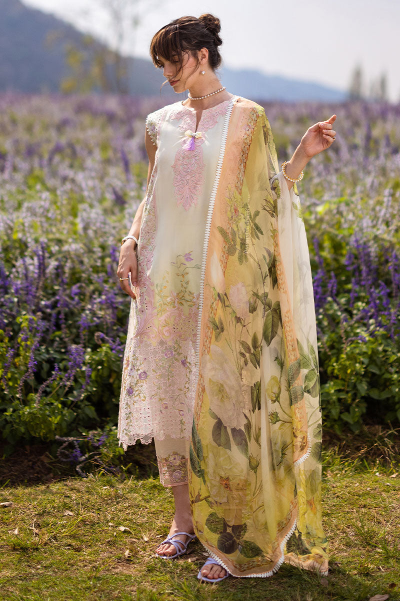 SERENITY | Mushq | Hemline The Secret Garden Luxury Lawn 2024