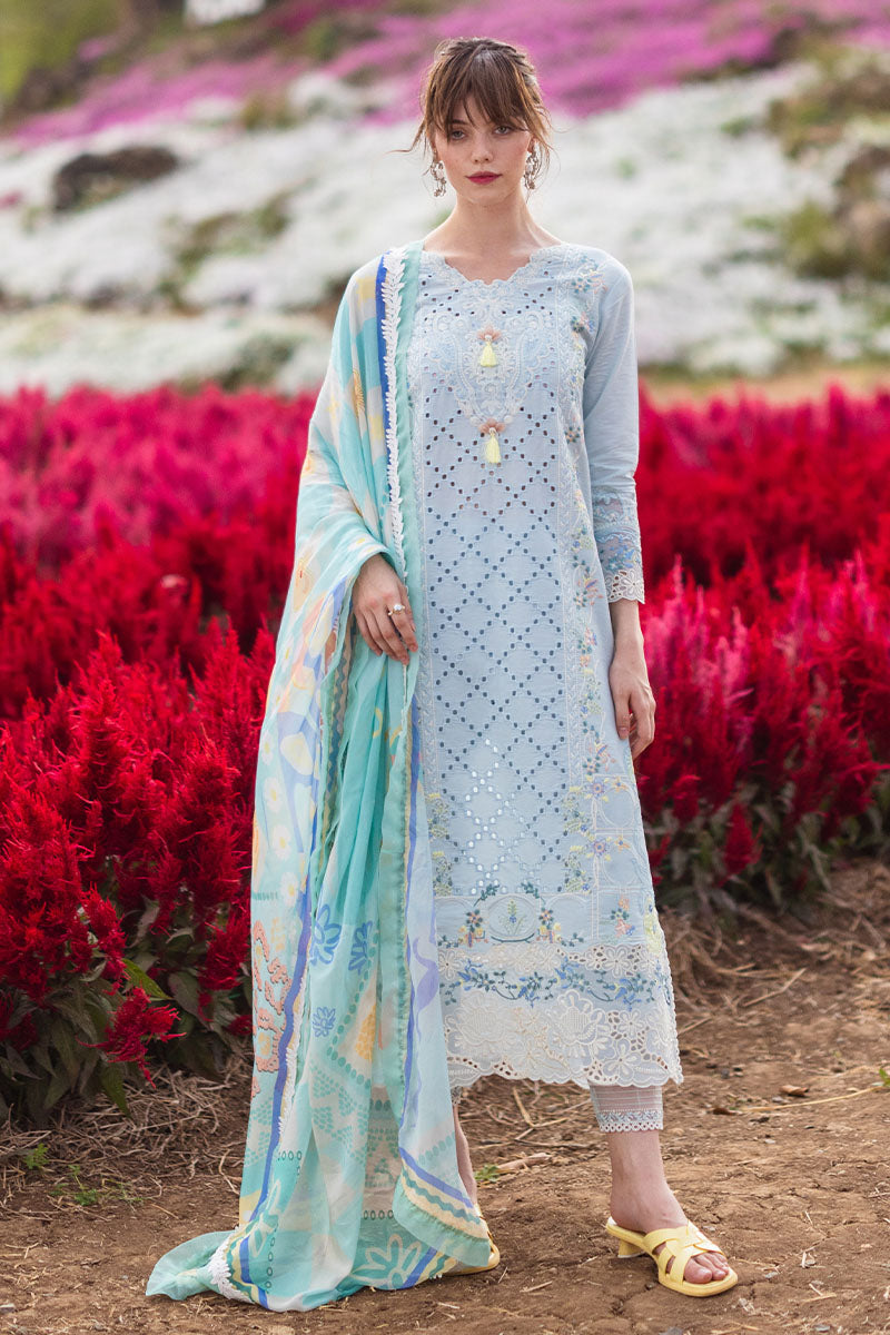 NIXIE | Mushq | Hemline The Secret Garden Luxury Lawn 2024