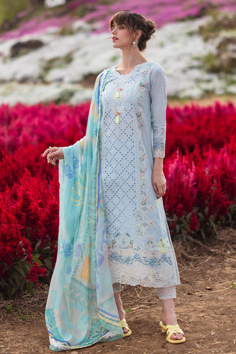 NIXIE | Mushq | Hemline The Secret Garden Luxury Lawn 2024