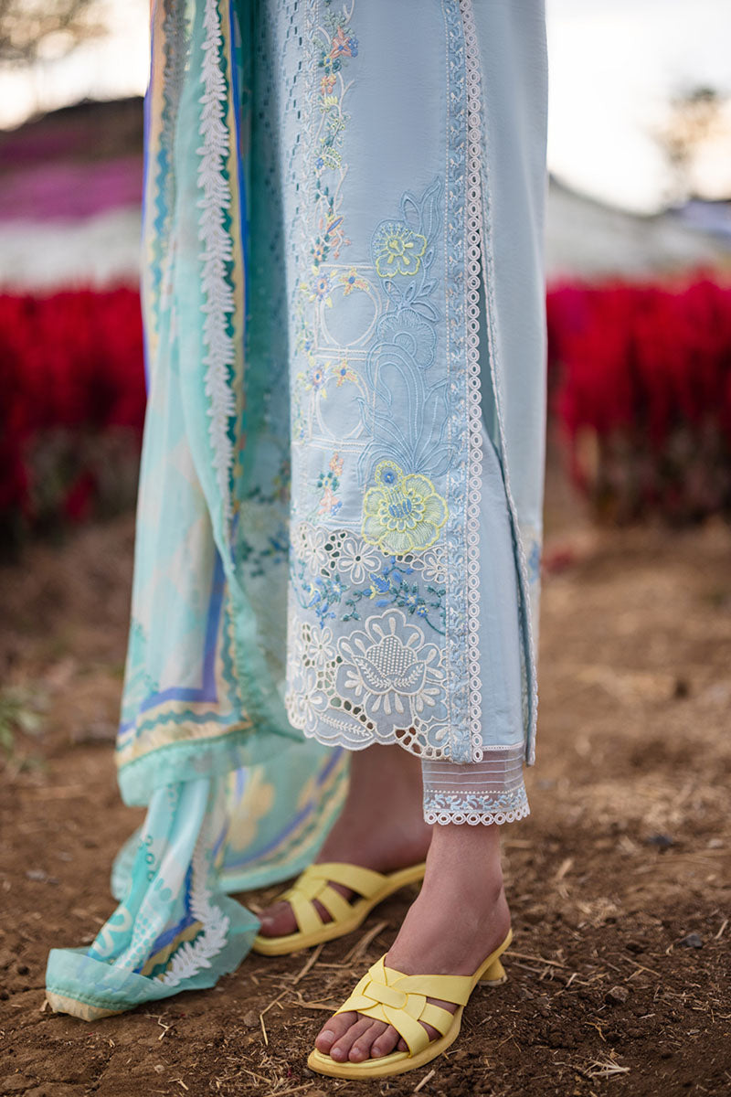 NIXIE | Mushq | Hemline The Secret Garden Luxury Lawn 2024