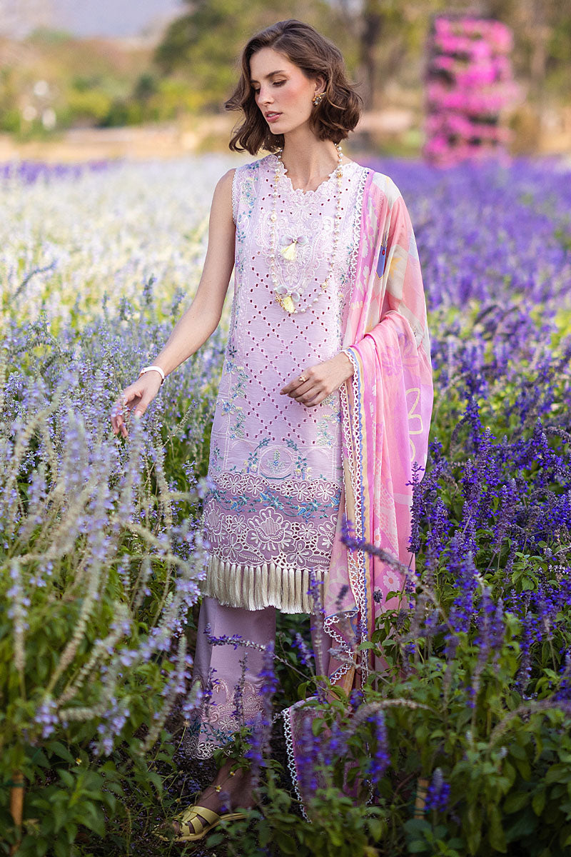 GERBERA | Mushq | Hemline The Secret Garden Luxury Lawn 2024