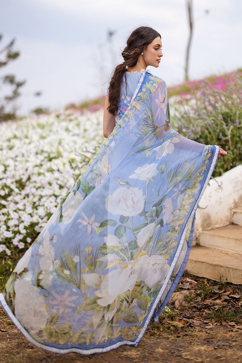 MYOSOTIS | Mushq | Hemline The Secret Garden Luxury Lawn 2024