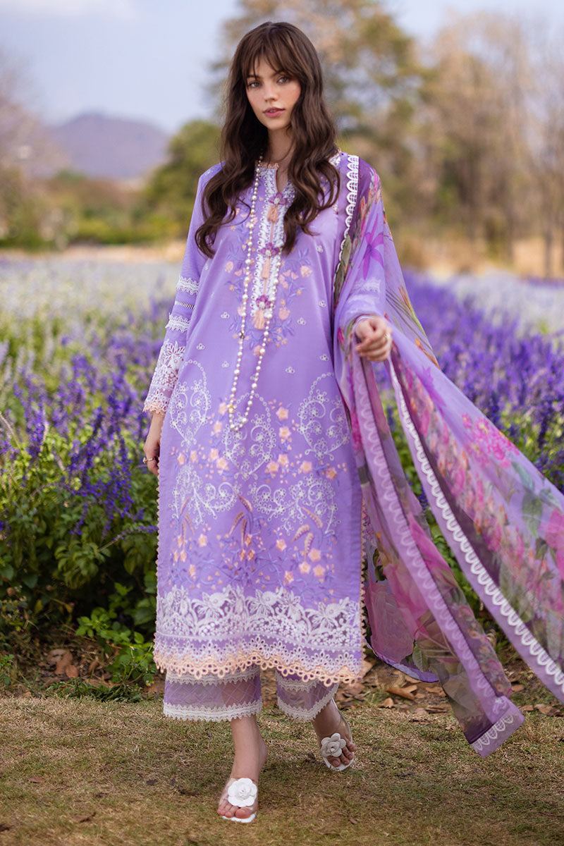 ZYRA | Mushq | Hemline The Secret Garden Luxury Lawn 2024