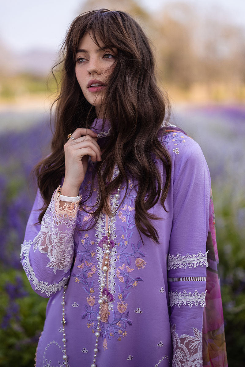 ZYRA | Mushq | Hemline The Secret Garden Luxury Lawn 2024