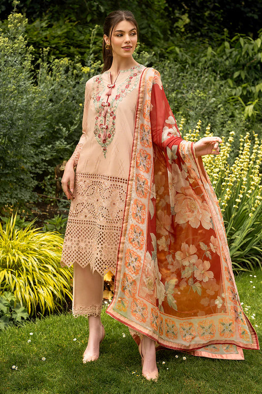 BLOOMING BELLE | Mushq | Hemline Lawn Volume 2 Collection 2024