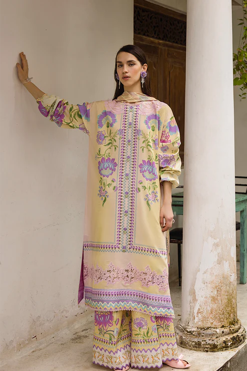 Dulcina | Mushq | Hemline Spring Lawn 2025
