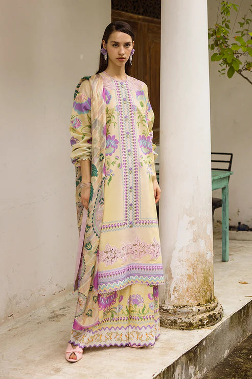 Dulcina | Mushq | Hemline Spring Lawn 2025