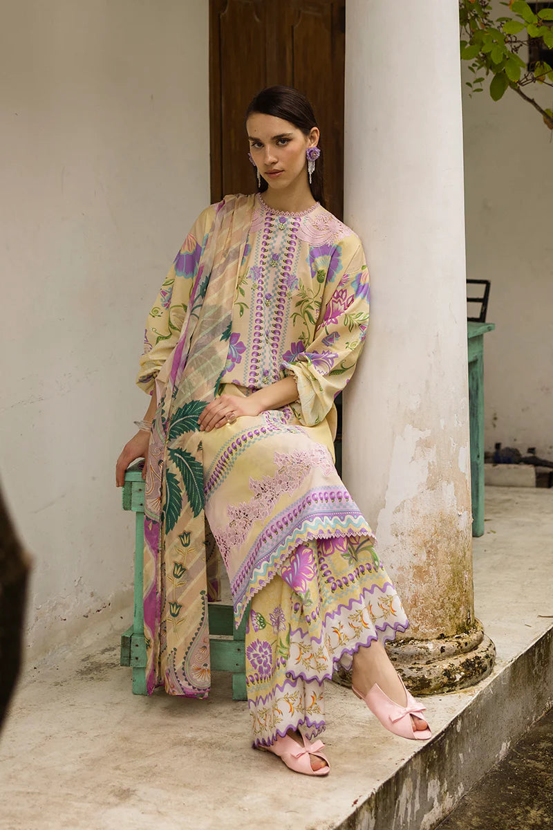 Dulcina | Mushq | Hemline Spring Lawn 2025