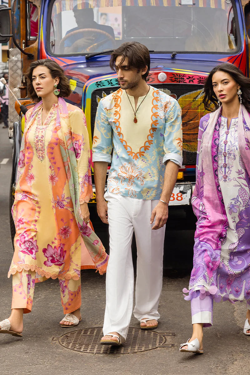 Fabola | Mushq | Hemline Spring Lawn 2025