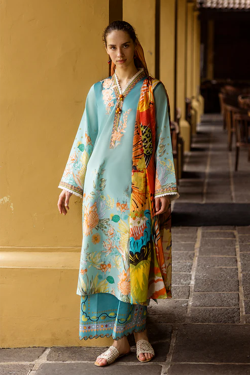 Livia | Mushq | Hemline Spring Lawn 2025