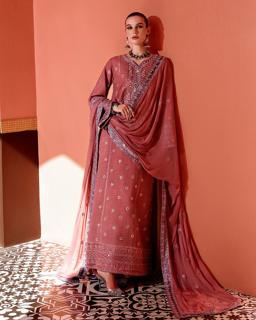 Hermione | Mushq | Nuvera Raw Silk Elevated Unstitched Collection 2026