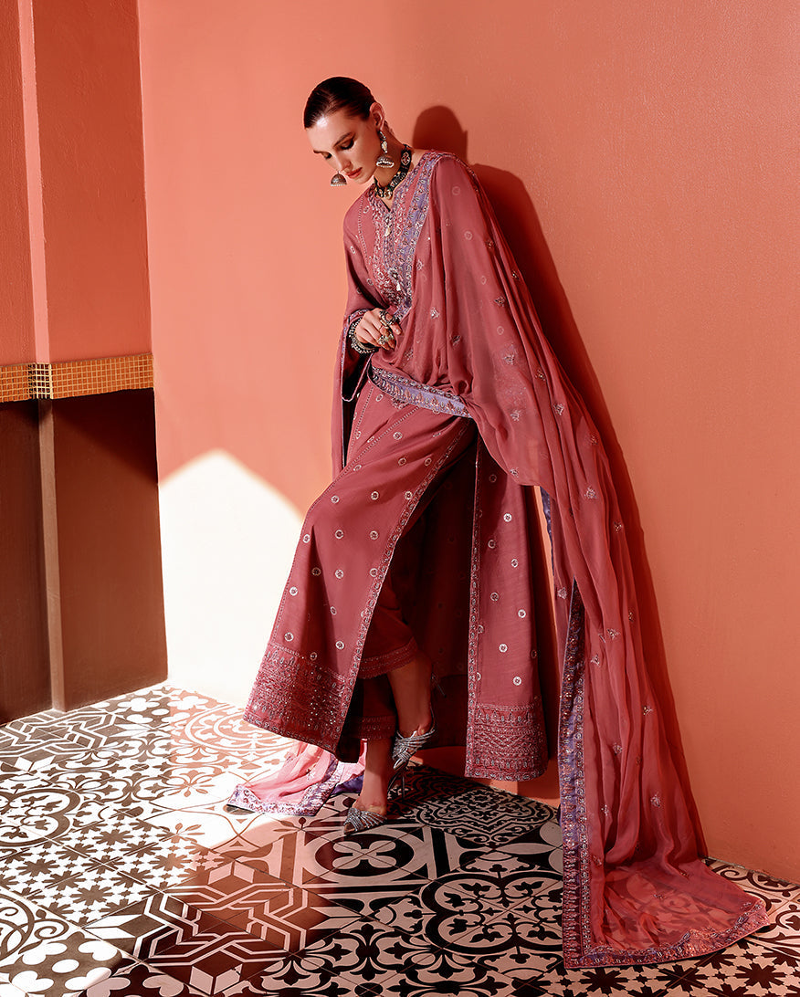 Hermione | Mushq | Nuvera Raw Silk Elevated Unstitched Collection 2026