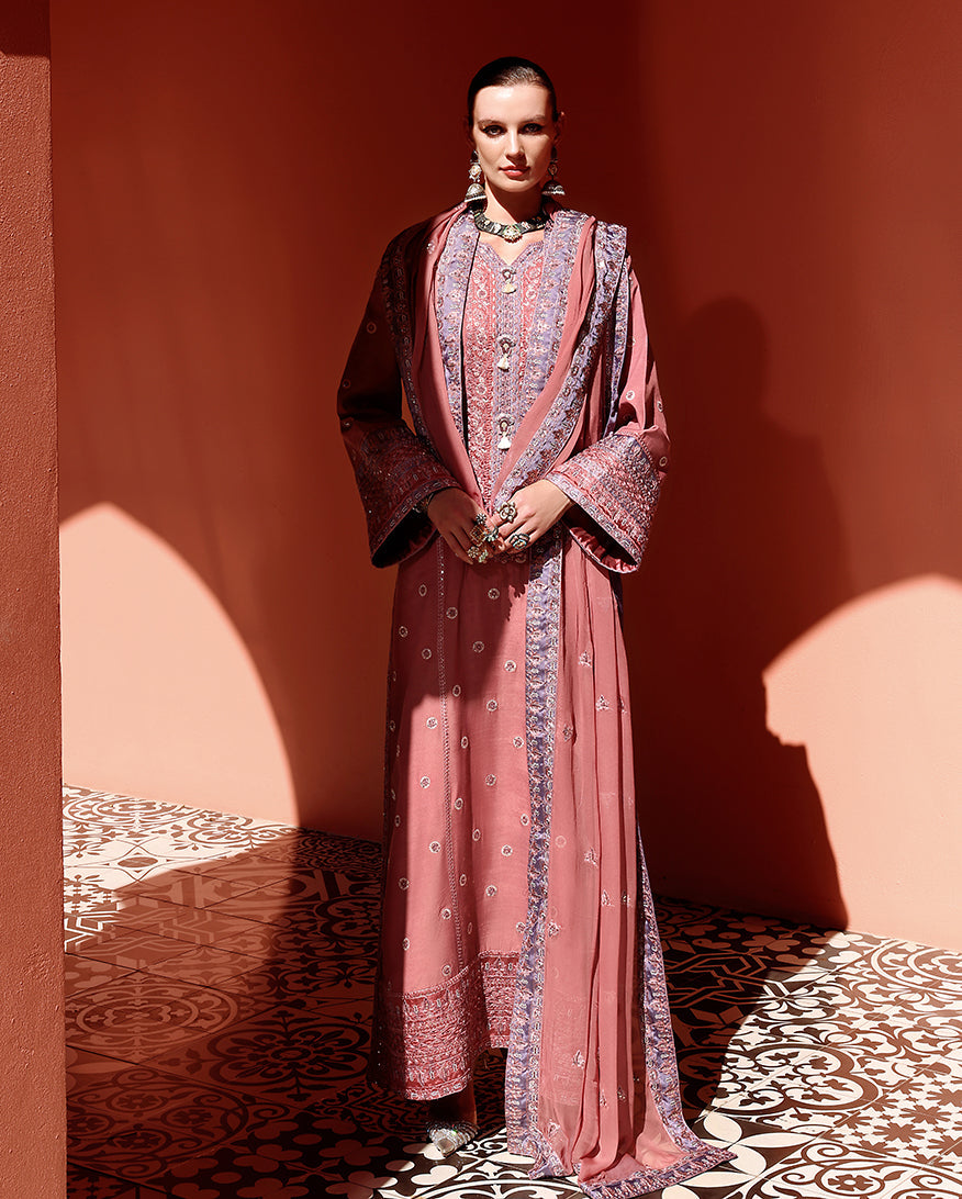 Hermione | Mushq | Nuvera Raw Silk Elevated Unstitched Collection 2026