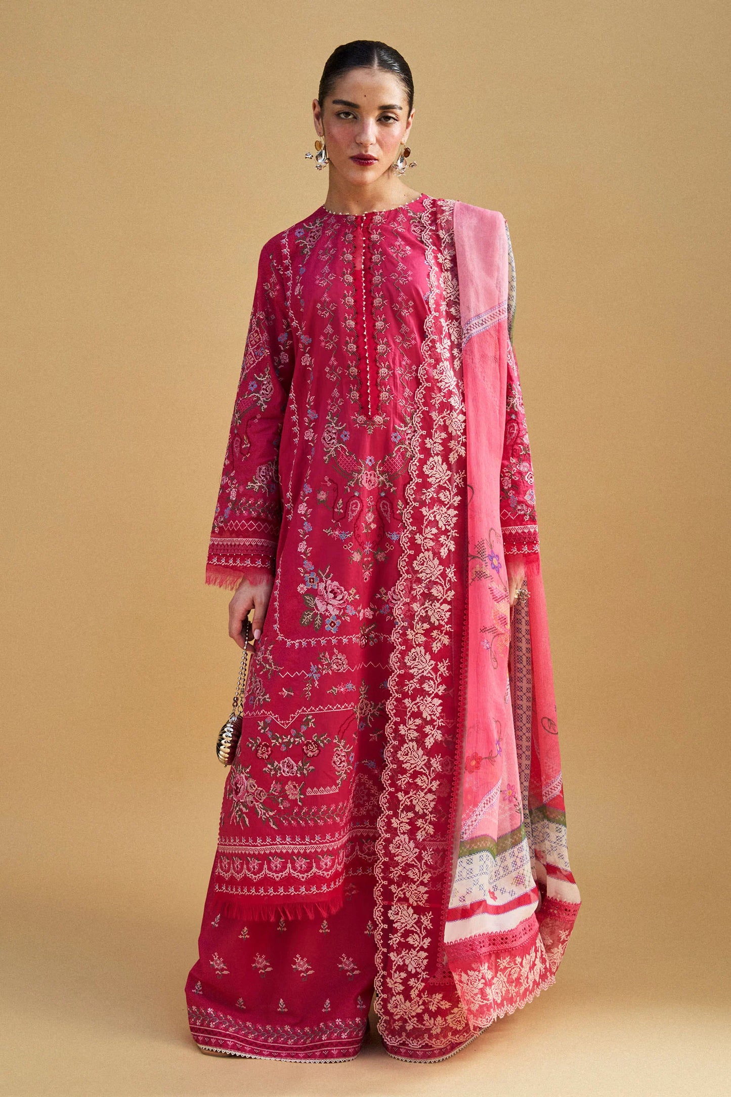 Hikari-7A | Zara Shahjahan | Satori Lawn 2025