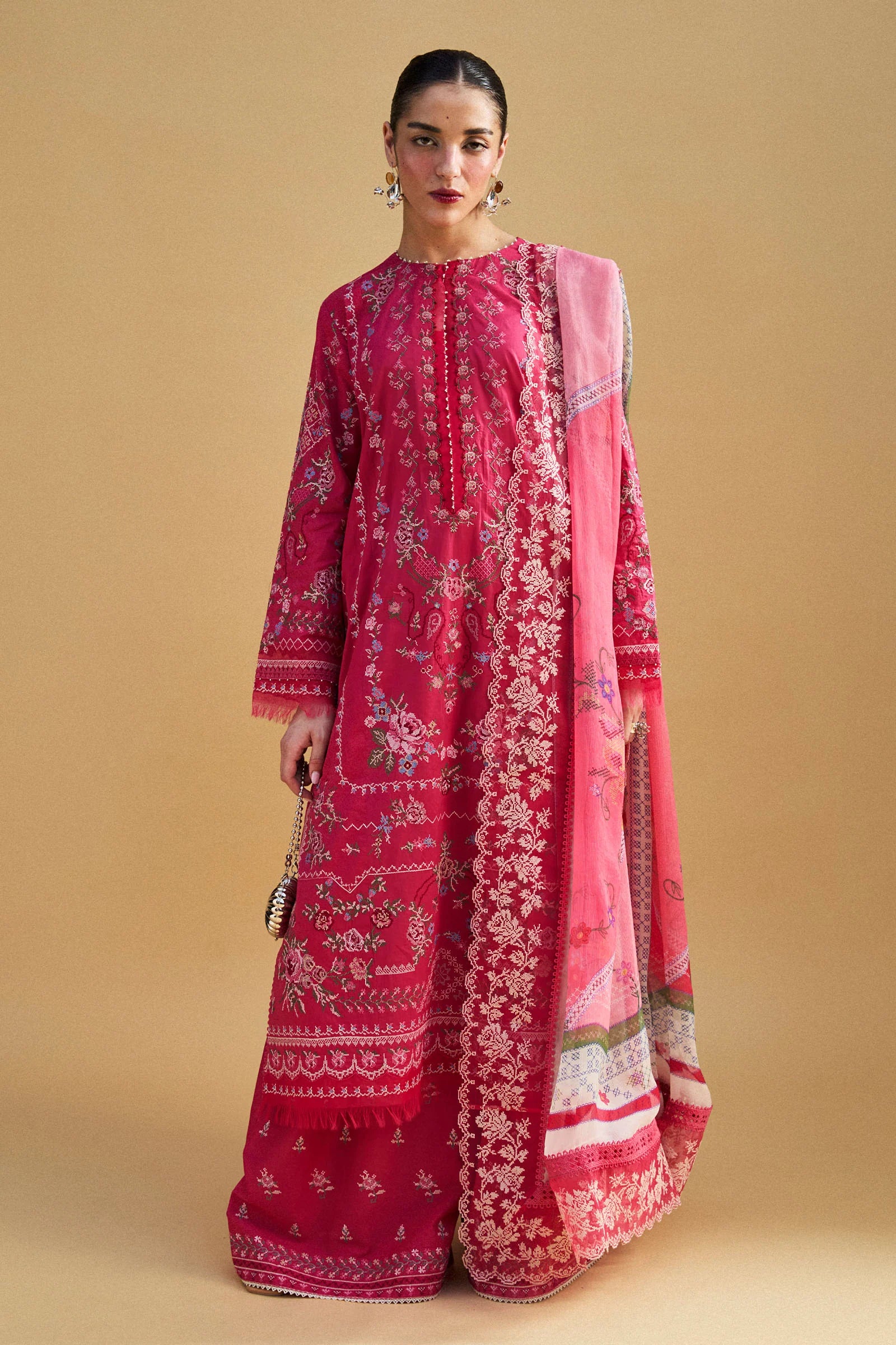 Hikari-7A | Zara Shahjahan | Satori Lawn 2025