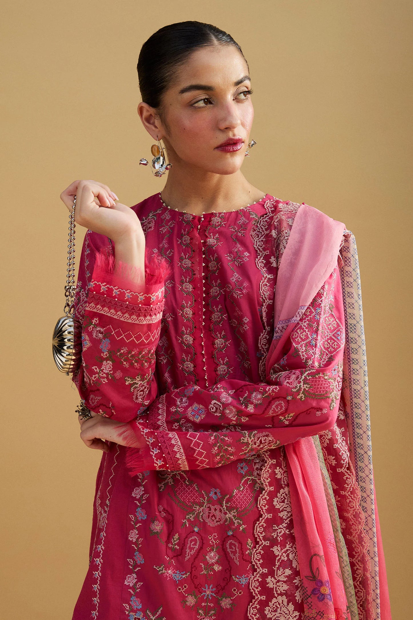 Hikari-7A | Zara Shahjahan | Satori Lawn 2025