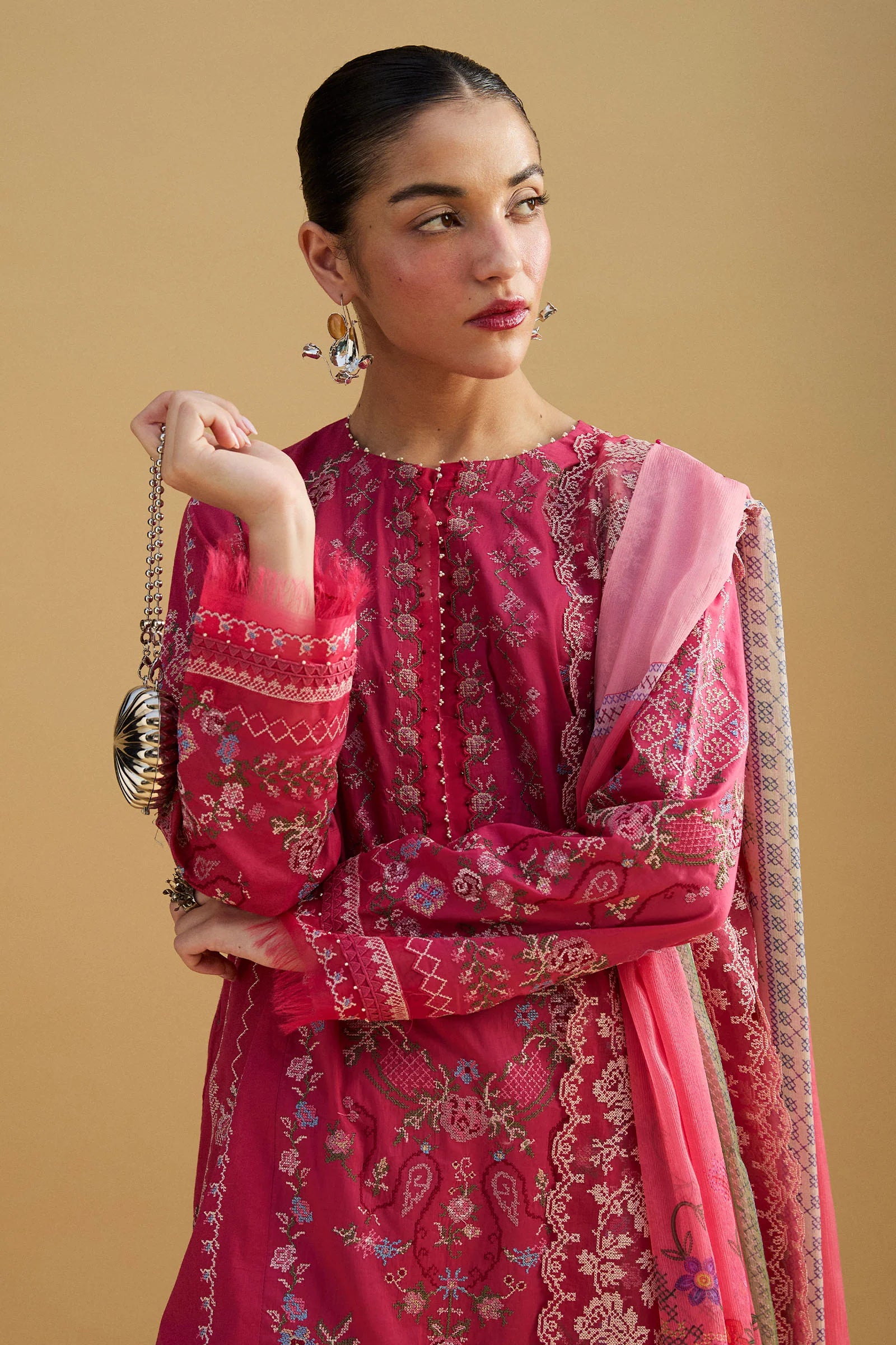 Hikari-7A | Zara Shahjahan | Satori Lawn 2025