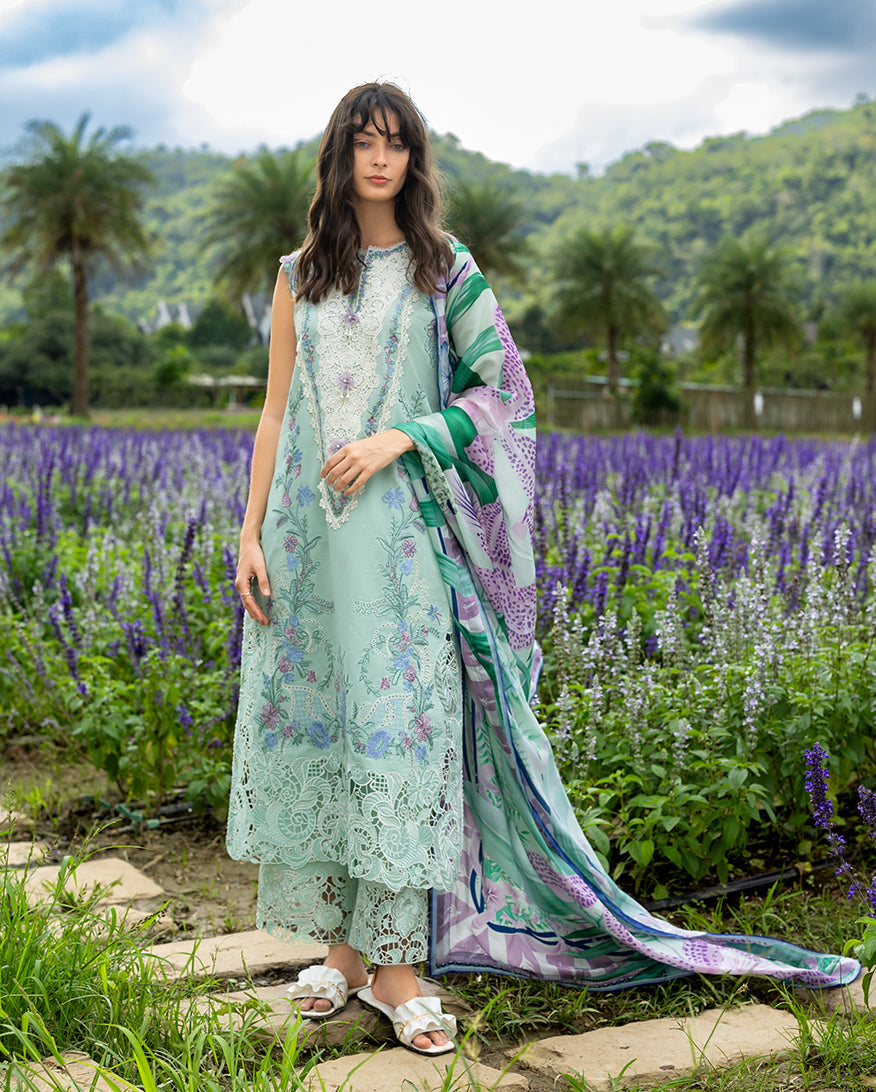 Hummingbird Haven | Mushq | Hemline The Secret Garden Lawn Unstitched Collection 2026 