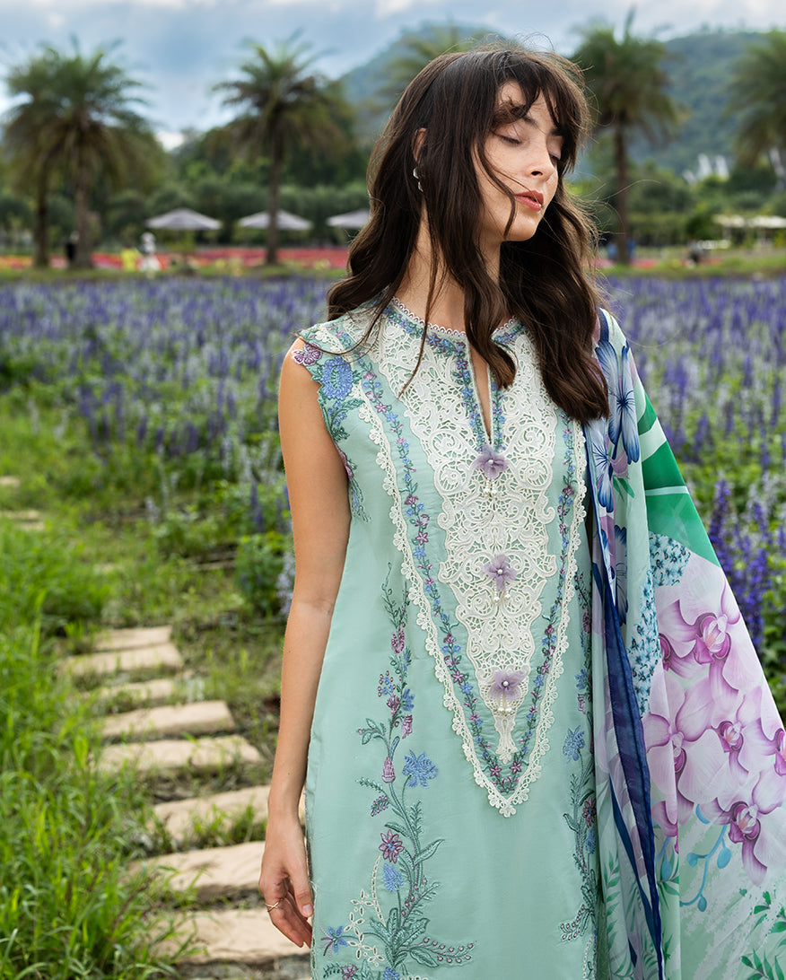 Hummingbird Haven | Mushq | Hemline The Secret Garden Lawn Unstitched Collection 2026 