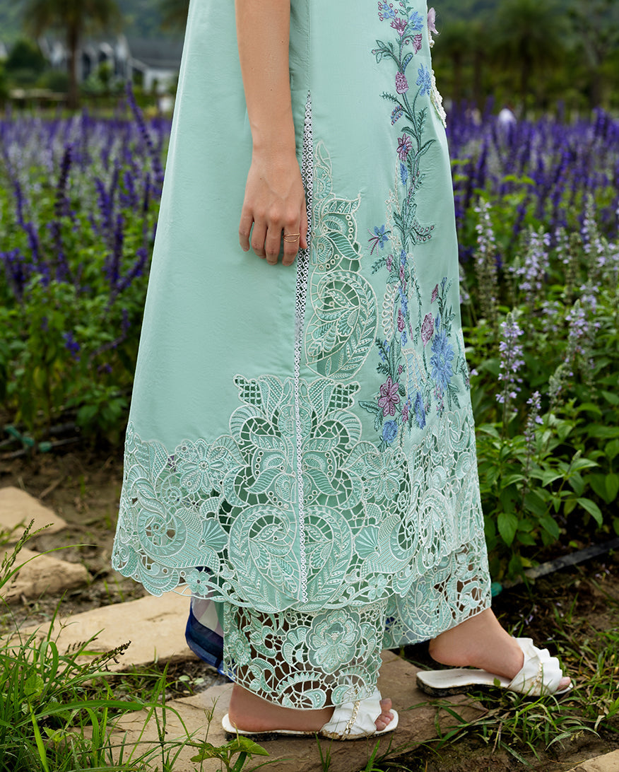 Hummingbird Haven | Mushq | Hemline The Secret Garden Lawn Unstitched Collection 2026 