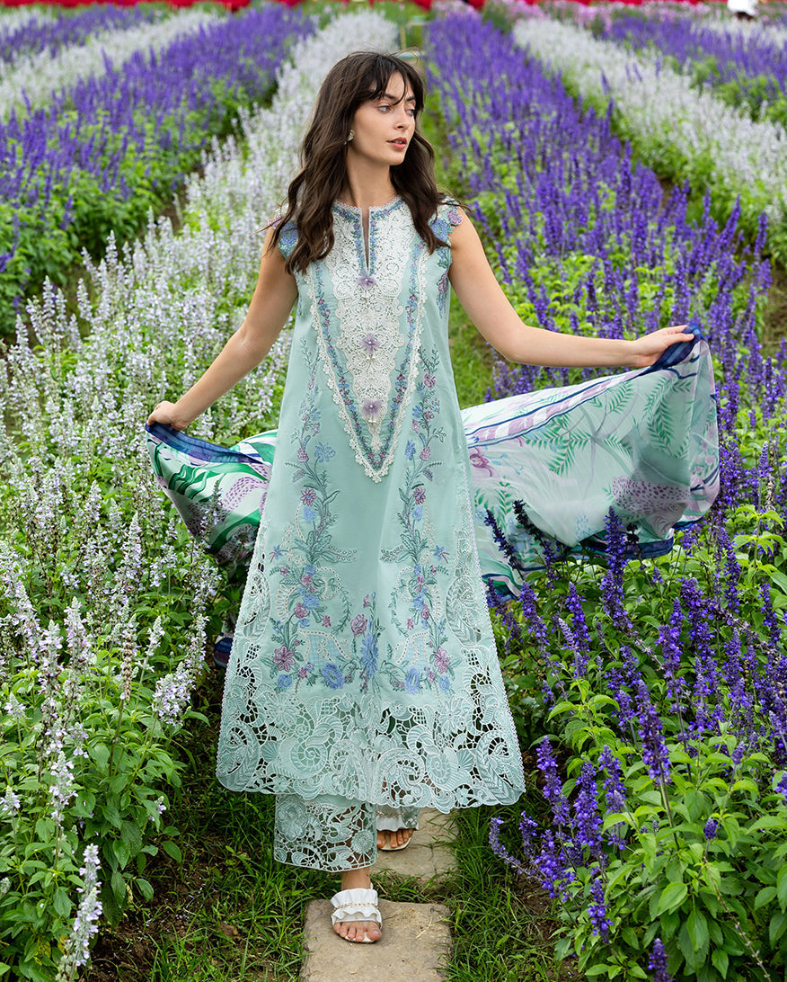 Hummingbird Haven | Mushq | Hemline The Secret Garden Lawn Unstitched Collection 2026 