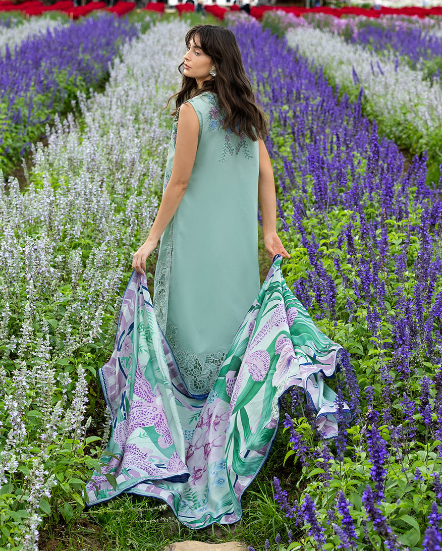 Hummingbird Haven | Mushq | Hemline The Secret Garden Lawn Unstitched Collection 2026 