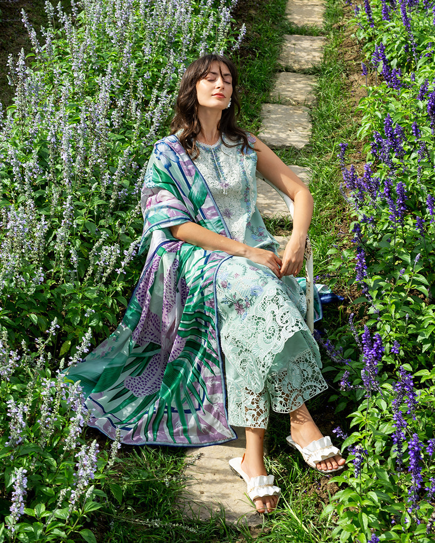 Hummingbird Haven | Mushq | Hemline The Secret Garden Lawn Unstitched Collection 2026 