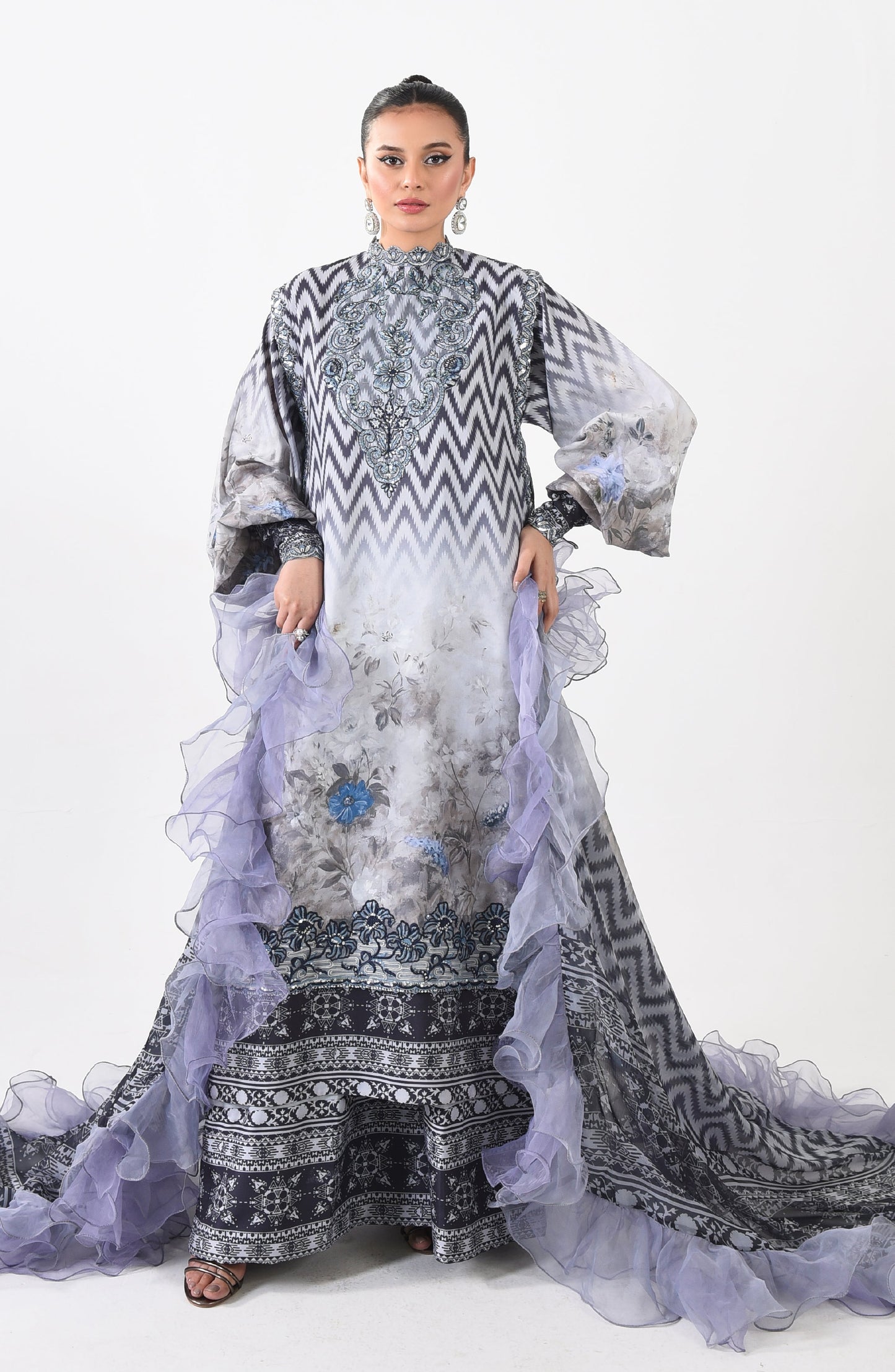 Sara MS24-577 | Maryam and Maria | Summer Luxury Lawn 2024