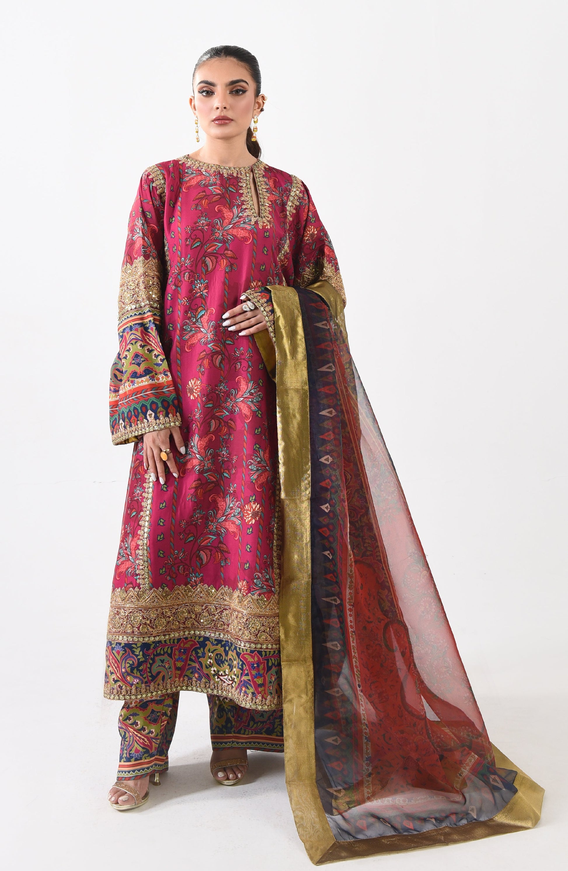 Tefnut MS24-572 | Maryam and Maria | Summer Luxury Lawn 2024