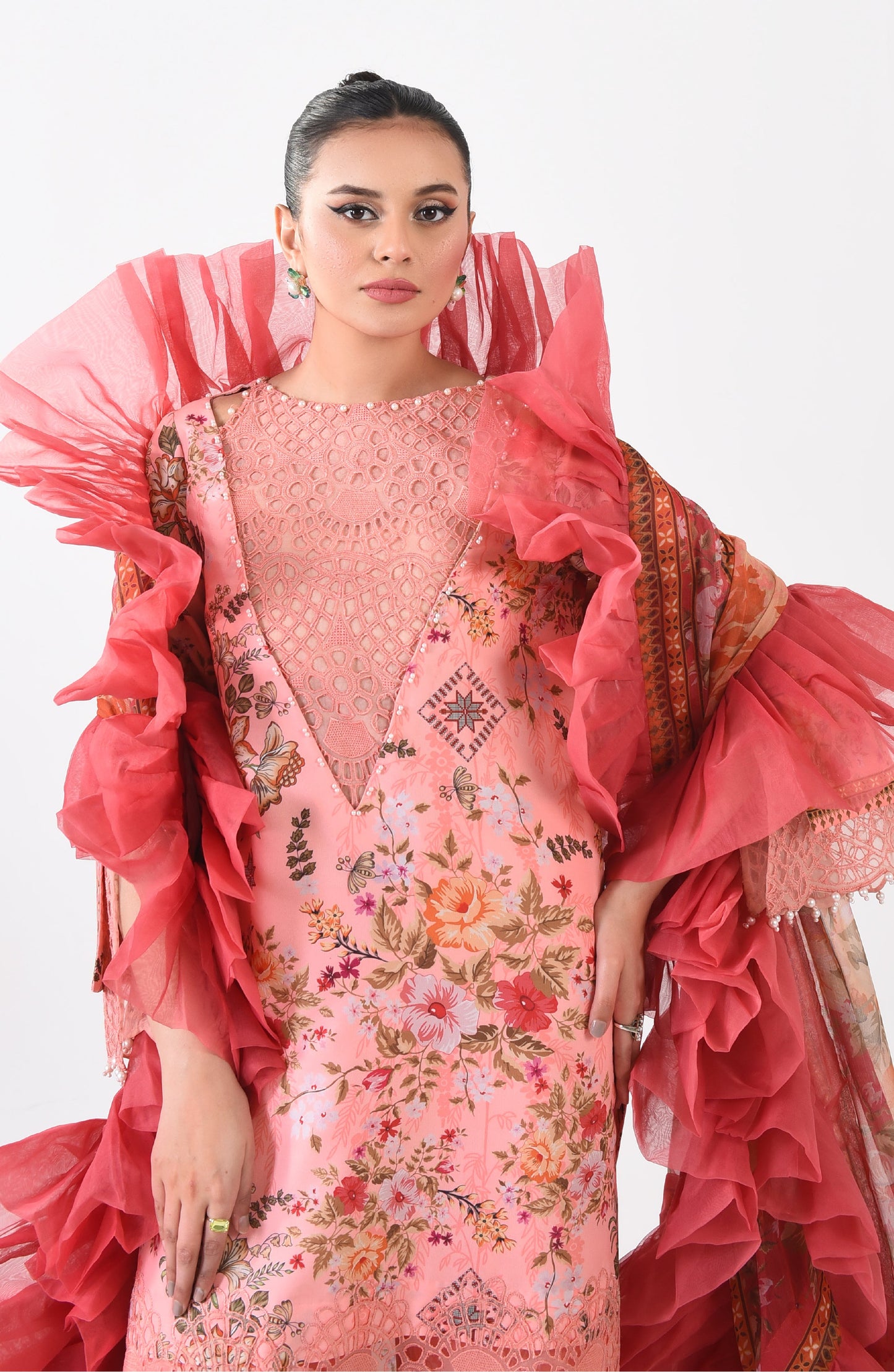 Sawera MS24-578 | Maryam and Maria | Summer Luxury Lawn 2024