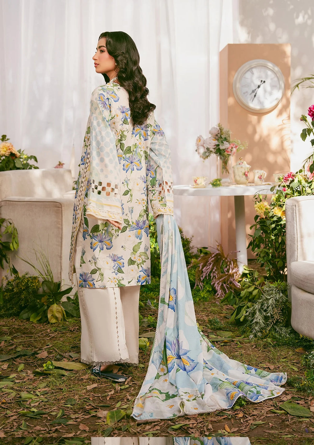 EPS-6A IVORY PETALS | Elaf Prints Volume 2 | 2025