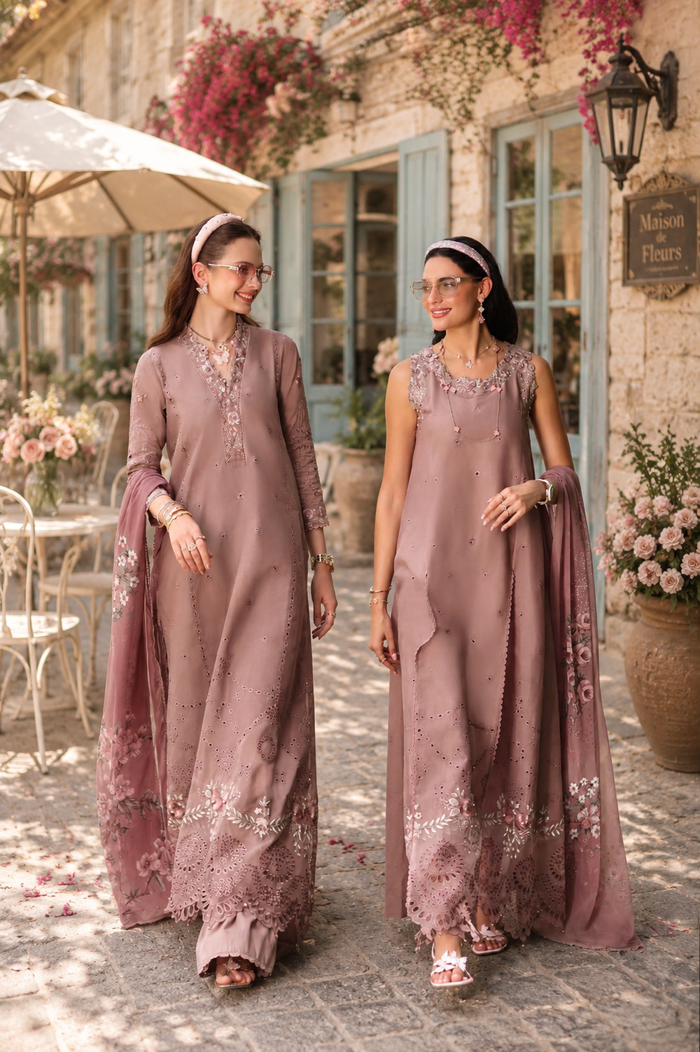 D3 – Rose Éclat | Saadia Asad | Noor Eid Luxury Printskhas Collection 2026