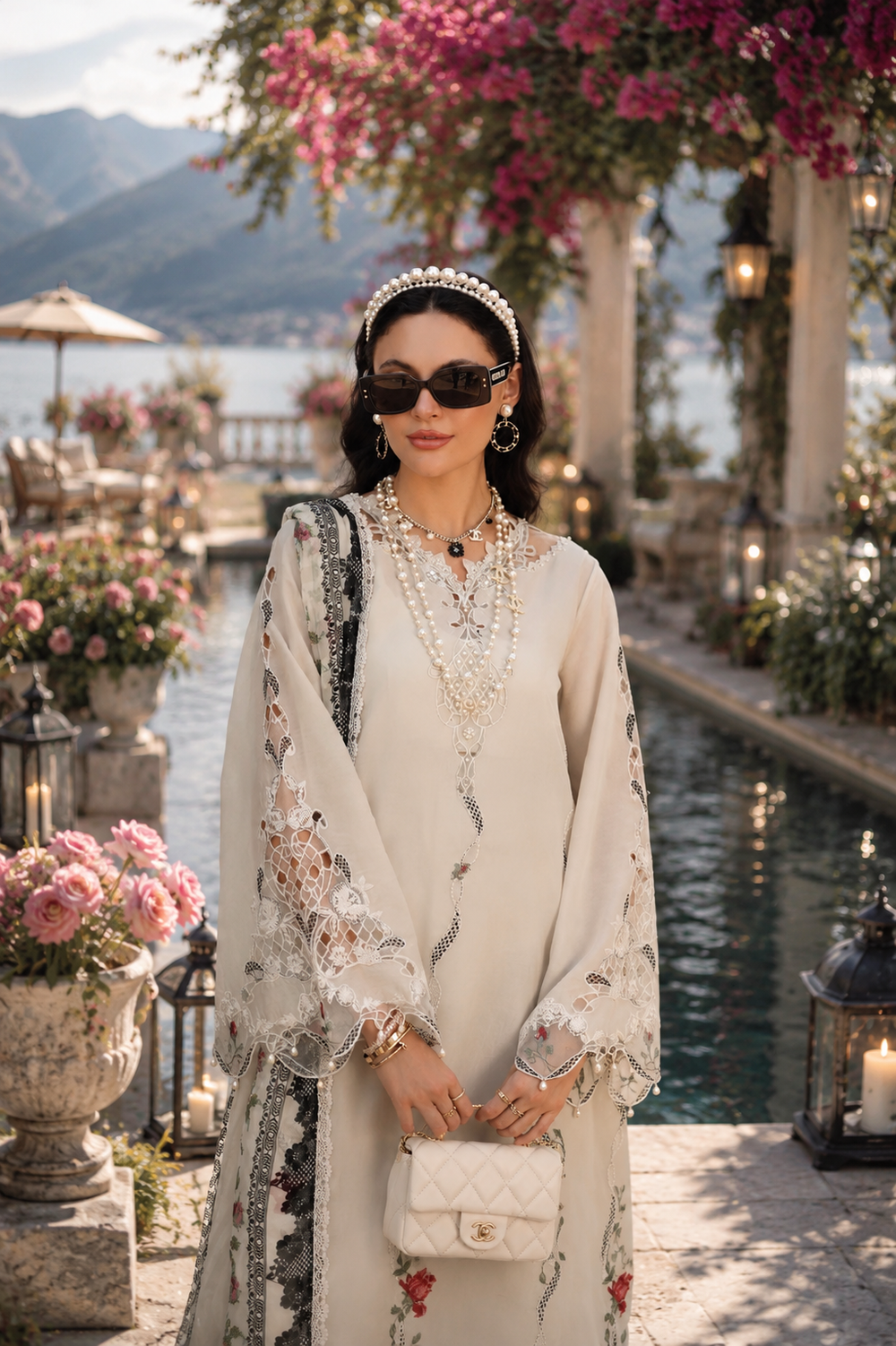 D7 – Ivory Heritage | Saadia Asad | Noor Eid Luxury Printskhas Collection 2026