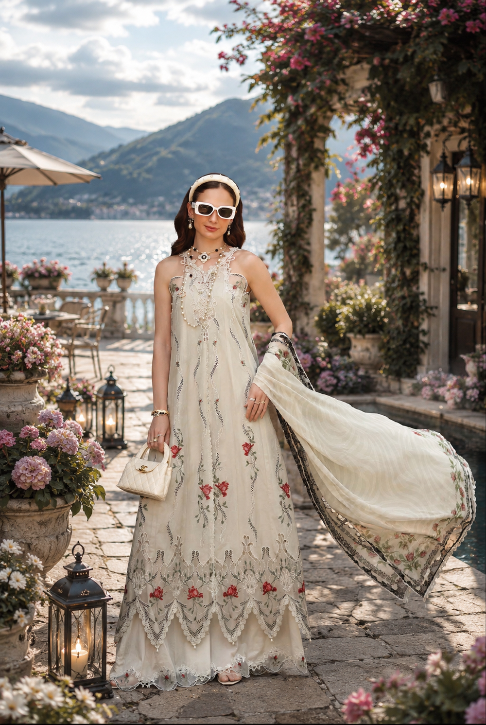 D7 – Ivory Heritage | Saadia Asad | Noor Eid Luxury Printskhas Collection 2026