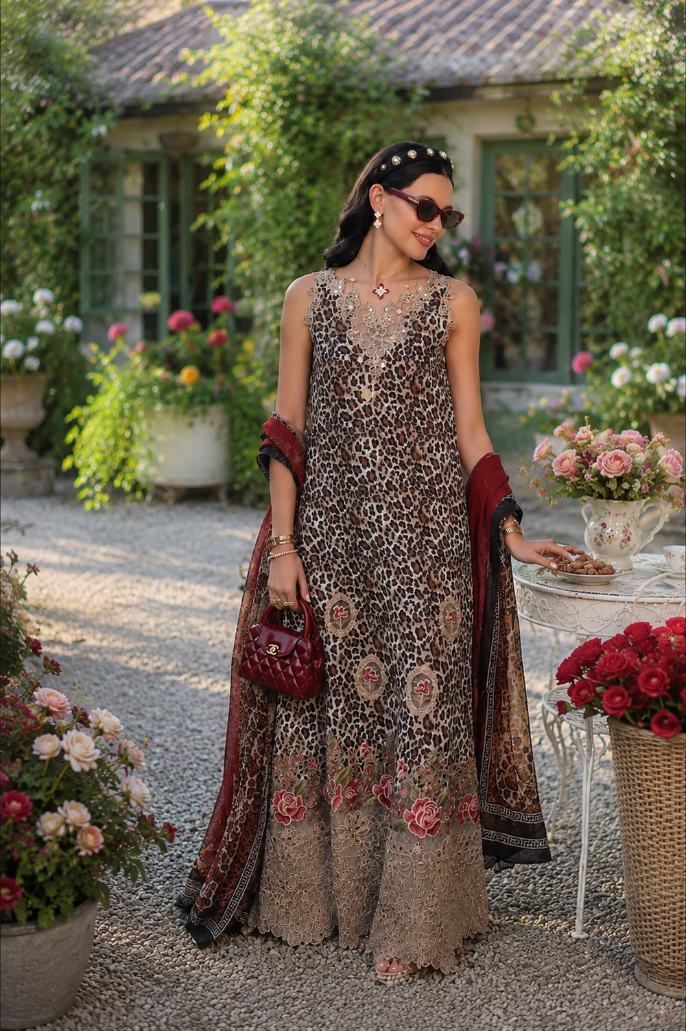 D11 – Wild Safari | Saadia Asad | Noor Eid Luxury Printskhas Collection 2026