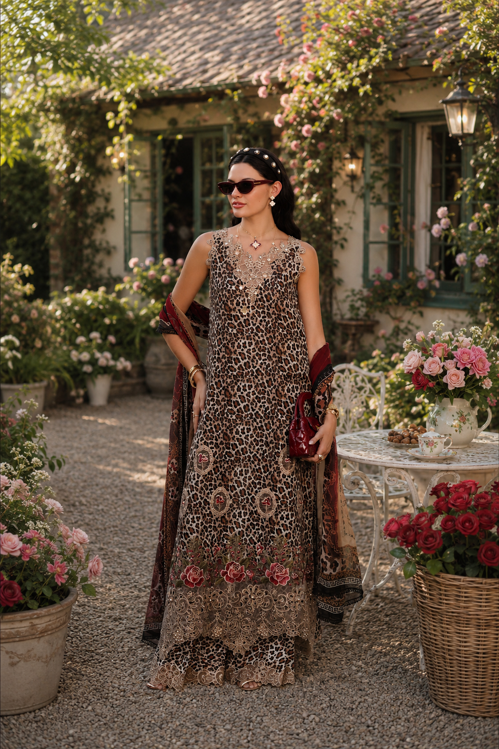 D11 – Wild Safari | Saadia Asad | Noor Eid Luxury Printskhas Collection 2026