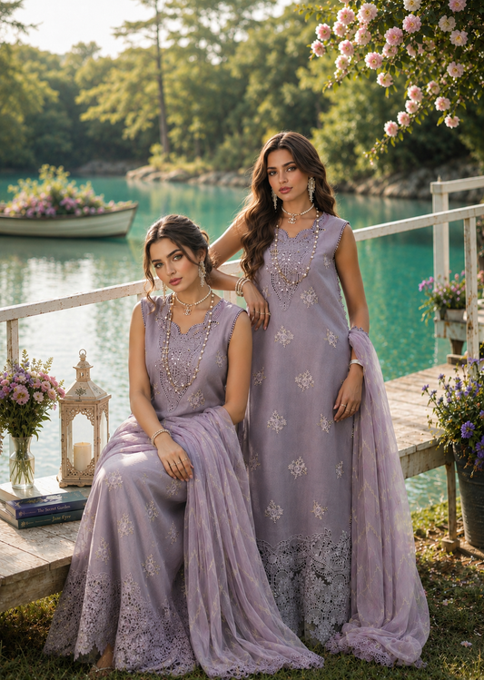 D4 – Lavender Lights | Saadia Asad | Noor Eid Luxury Printskhas Collection 2026