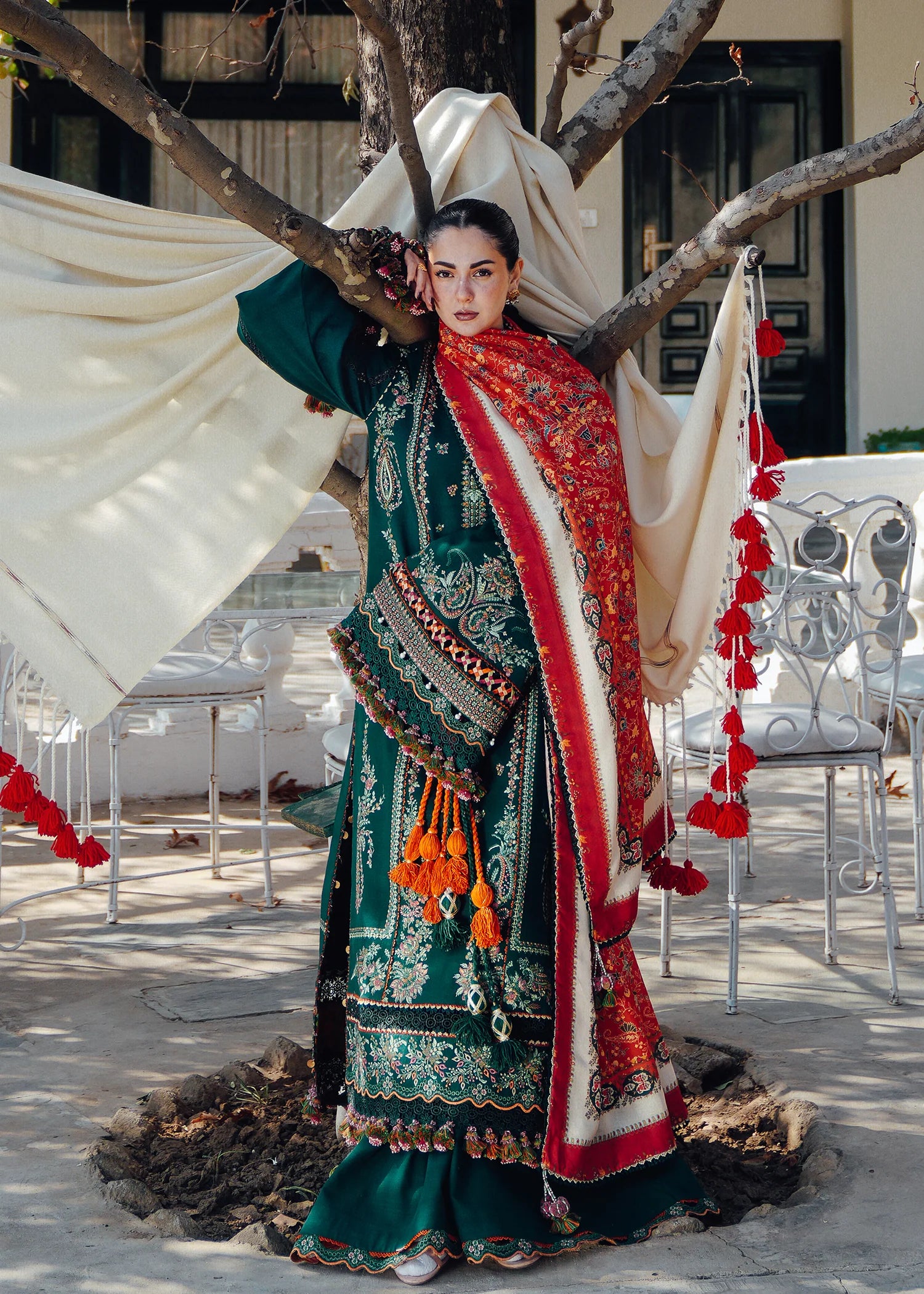 Masarrah | Hussain Rehar | Winter Shawl 2024