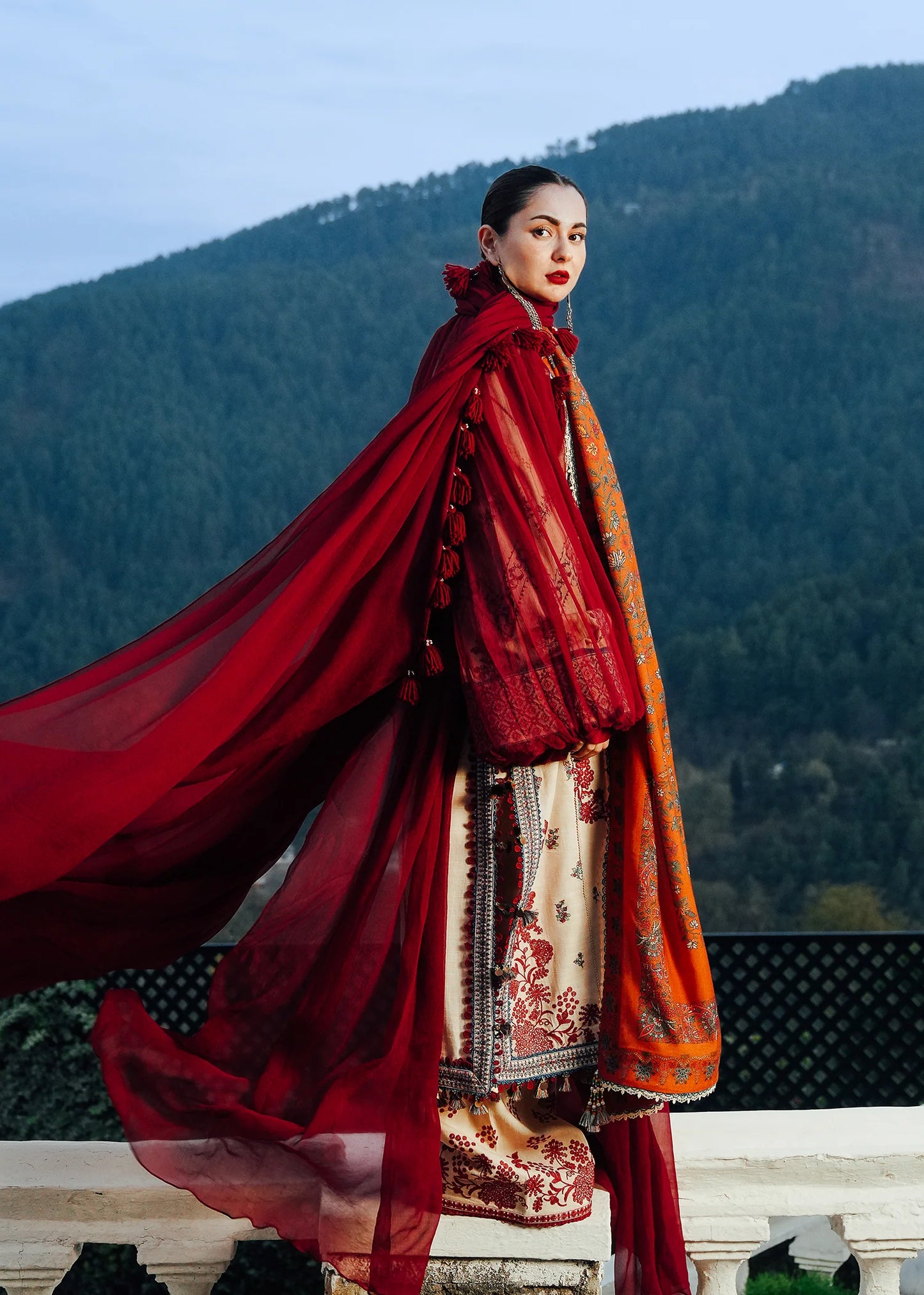 Almas | Hussain Rehar | Winter Shawl 2024