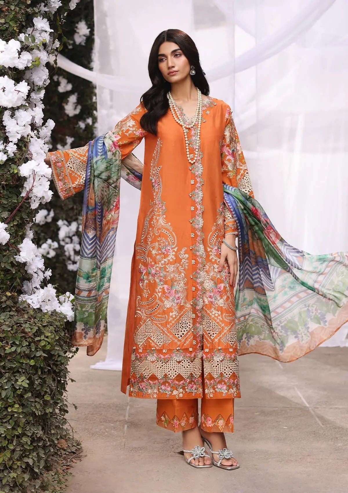 KFL - 10 - Maya | Kahf | Luxury lawn Collection 2024