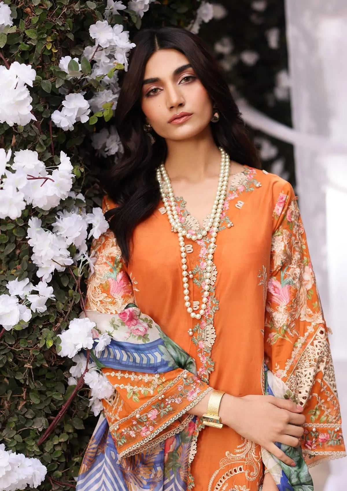 KFL - 10 - Maya | Kahf | Luxury lawn Collection 2024