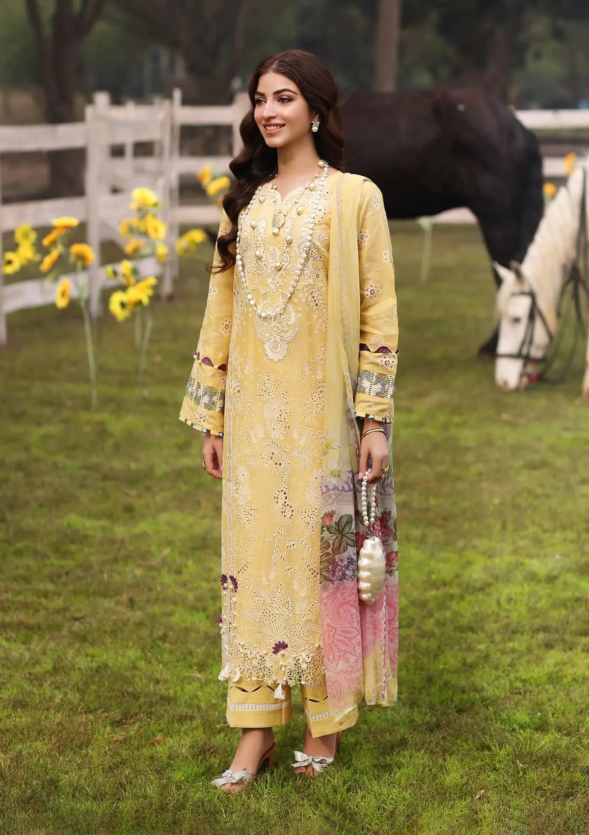 KFL - 5 - Sahar  | Kahf | Luxury lawn Collection 2024