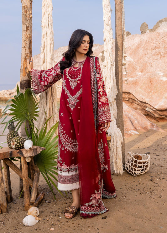 Calah A | Sadaf Fawad Khan | Siraa Luxury Lawn 2024