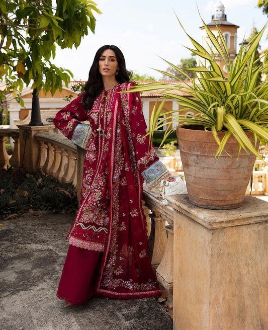 Rouge - D - 8A | Republic Womenswear  | Ilana Eid Luxury Lawn 2024