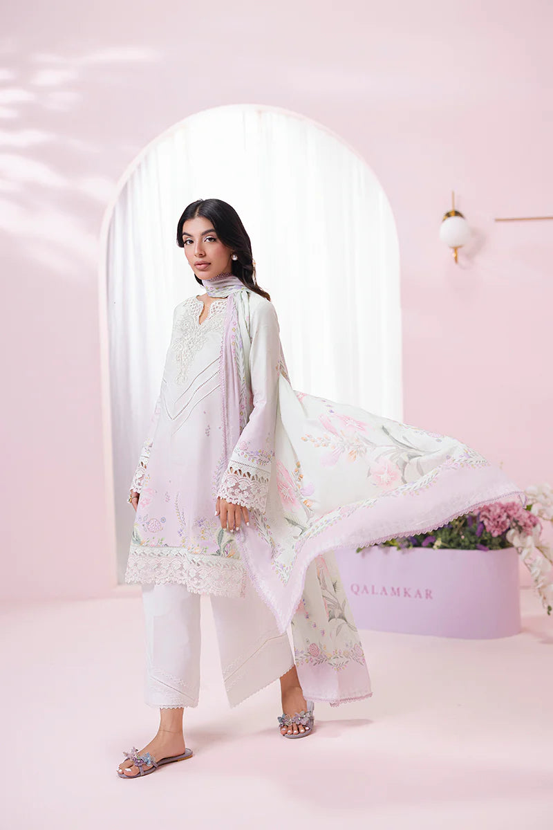 EM-01 (A) IVY | Qalamkar | Qprints Lawn Volume 2 2025