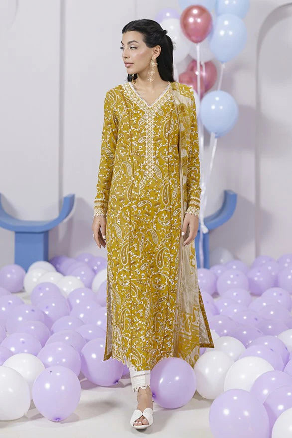 EM-10 (B) ADELE | Qalamkar | Qprints Lawn Volume 2 2025