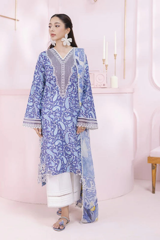 EM-10 (A) RILEY | Qalamkar | Qprints Lawn Volume 2 2025
